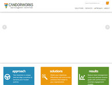 Tablet Screenshot of candorworks.com